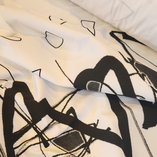 Graffiti cotton lawn