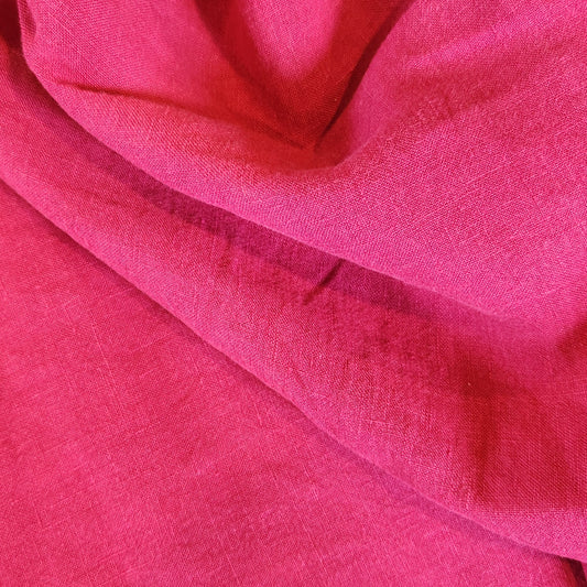 90cm Cerise linen