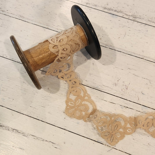 Franie deep cream lace