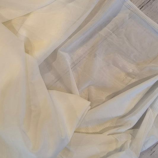 4m ivory lightweight mesh