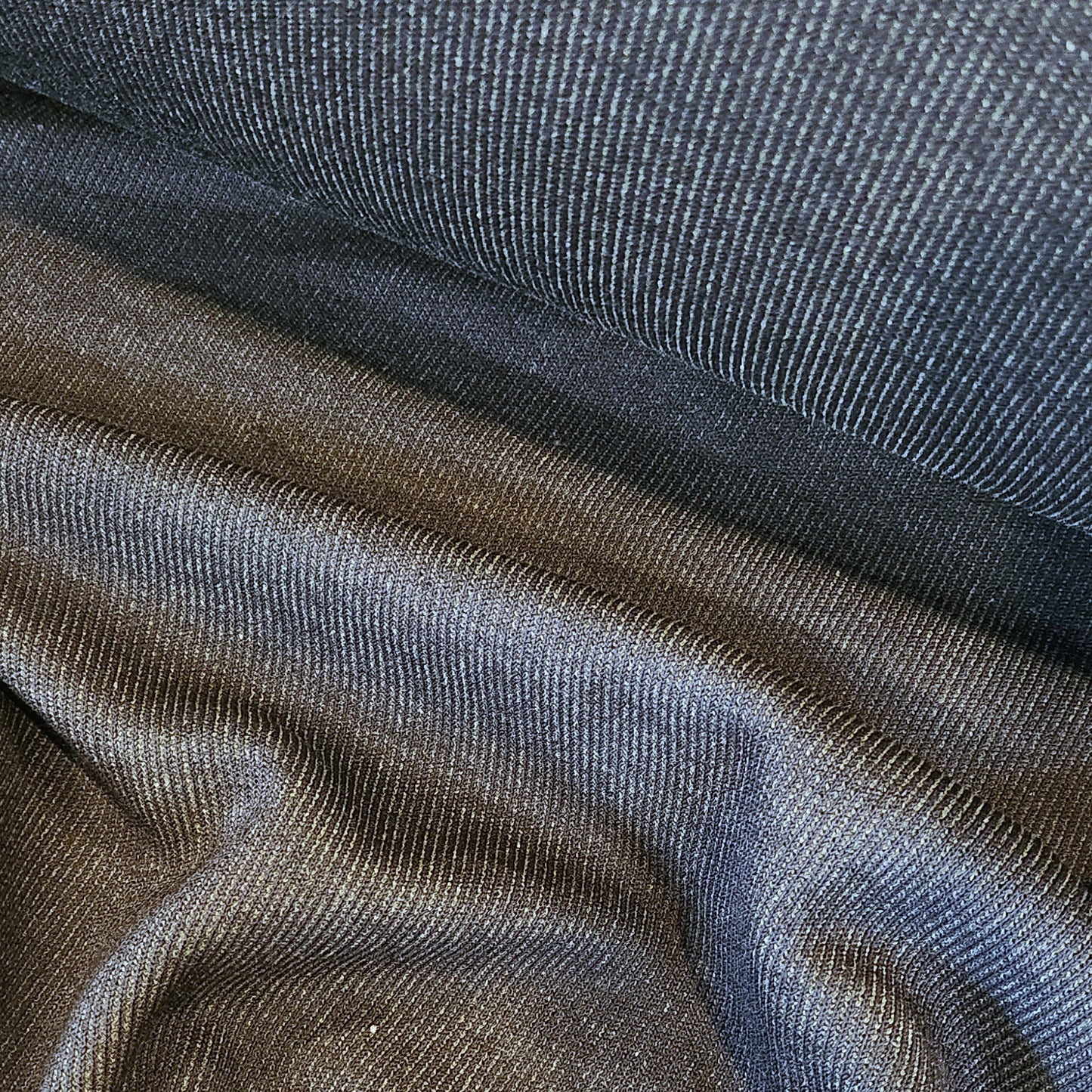 Davy denim rib knit