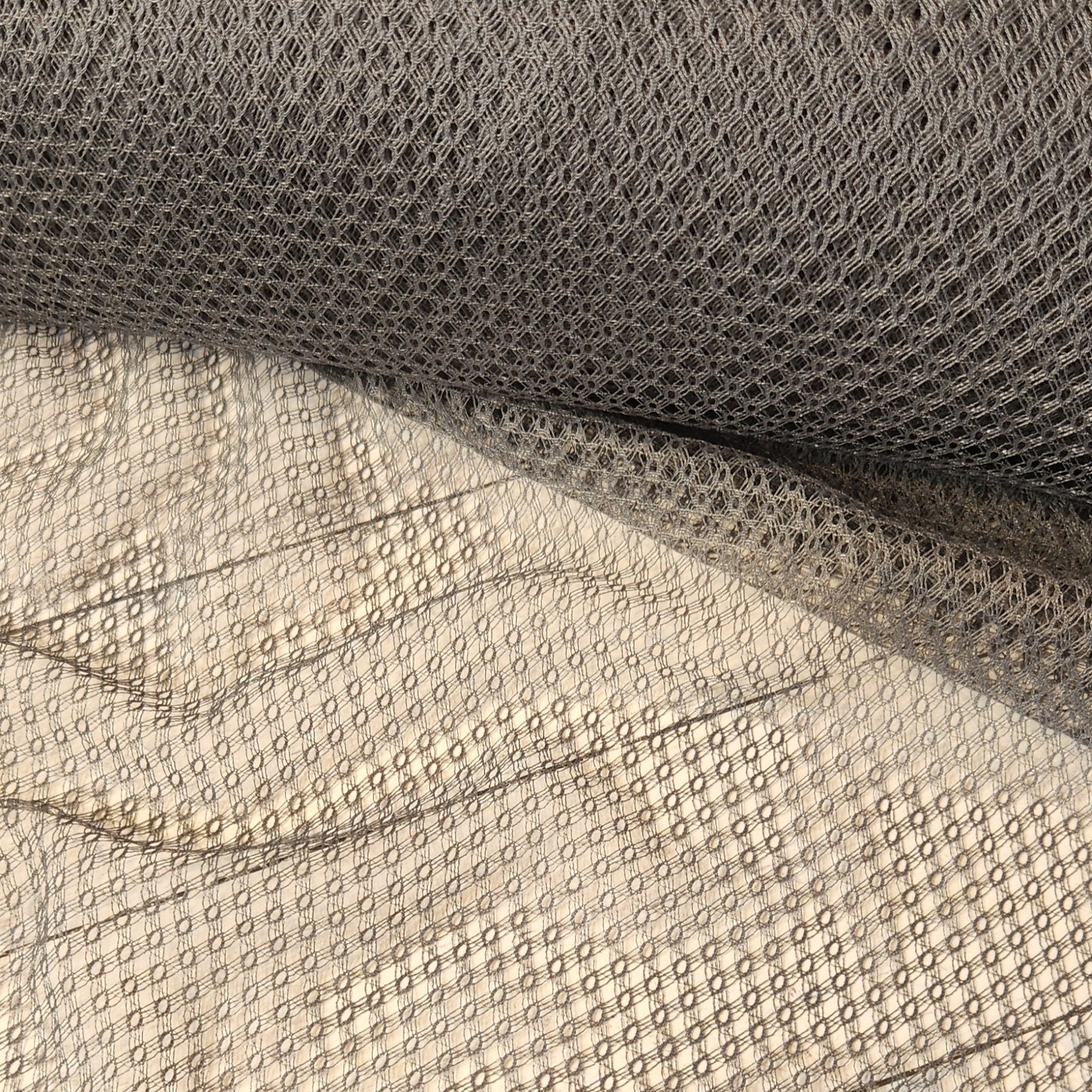 Smokey grey mesh