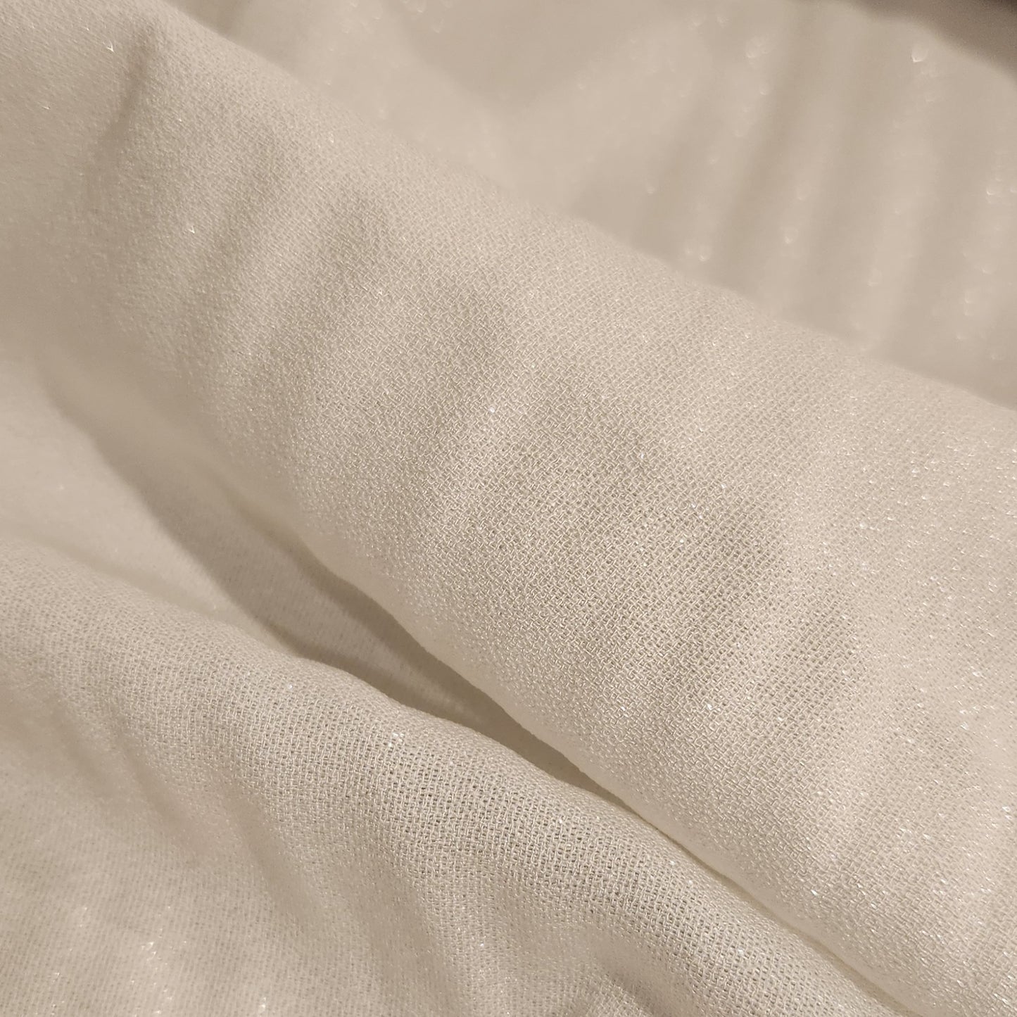 Moonlight on snow stretch georgette