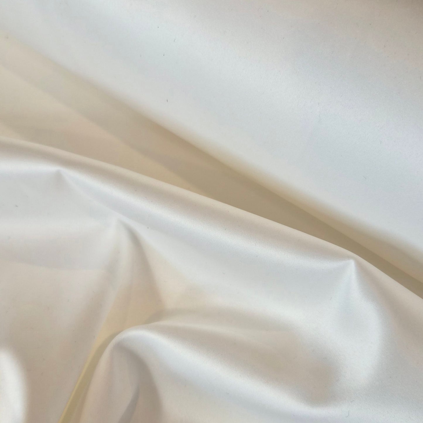 Shelly ivory double bonded satin