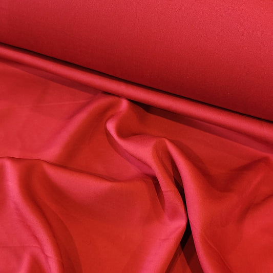 Scarlet crepe de chine
