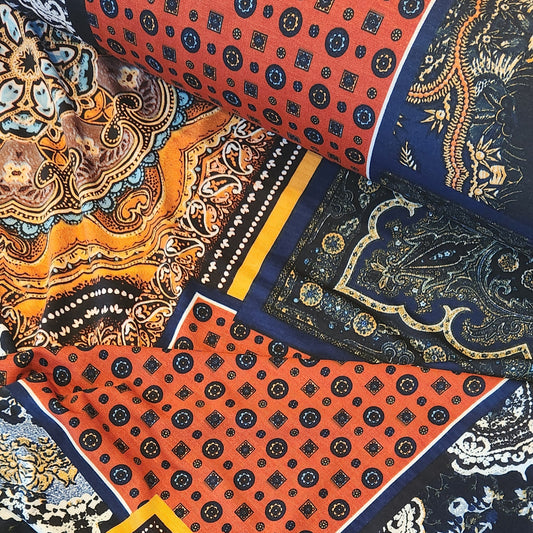 Bohemian patchwork Milan Jersey