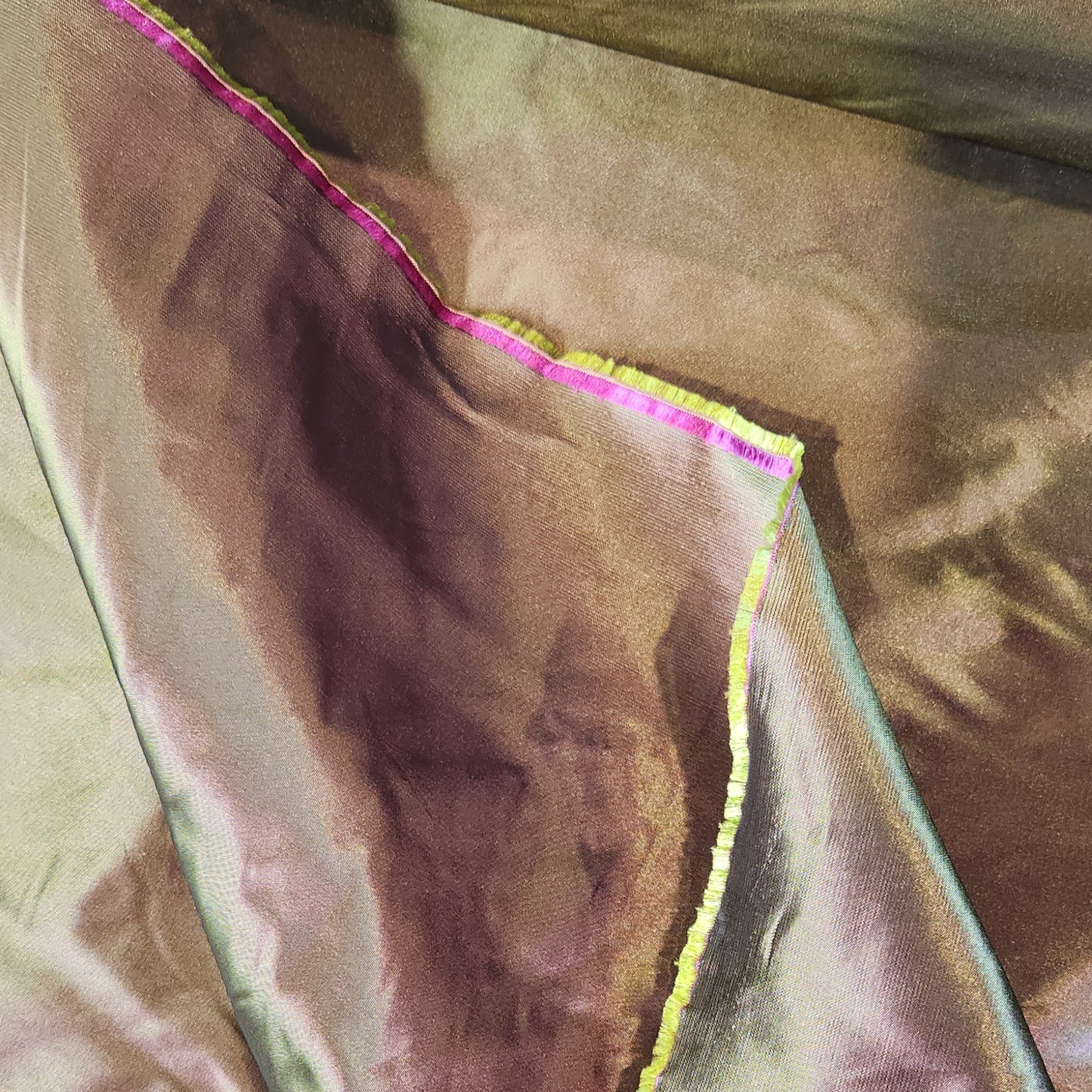 Vivid light at night shot taffeta