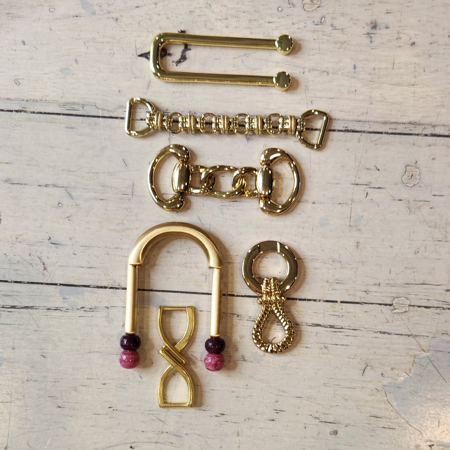 7. Collection of metal embellishments