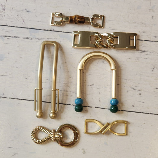 2. Collection of metal embellishments
