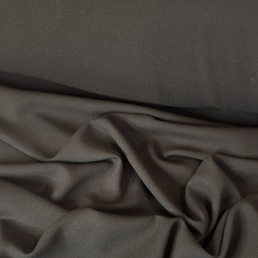 Lily black stretch georgette