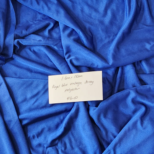 1.6m Royal blue jersey