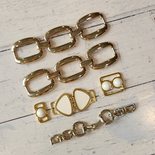 3. Collection of metal embellishments