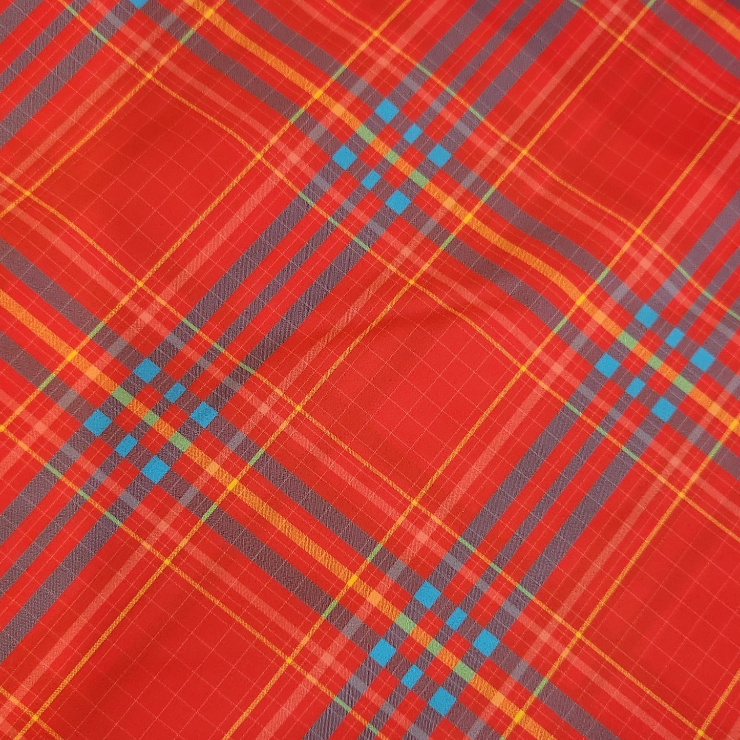 Highland check spandex
