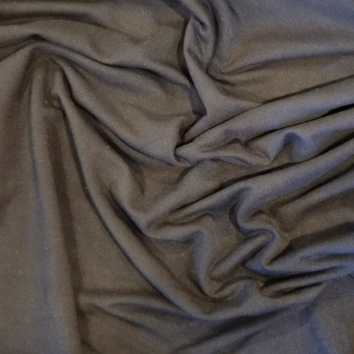 Gwen black viscose knit