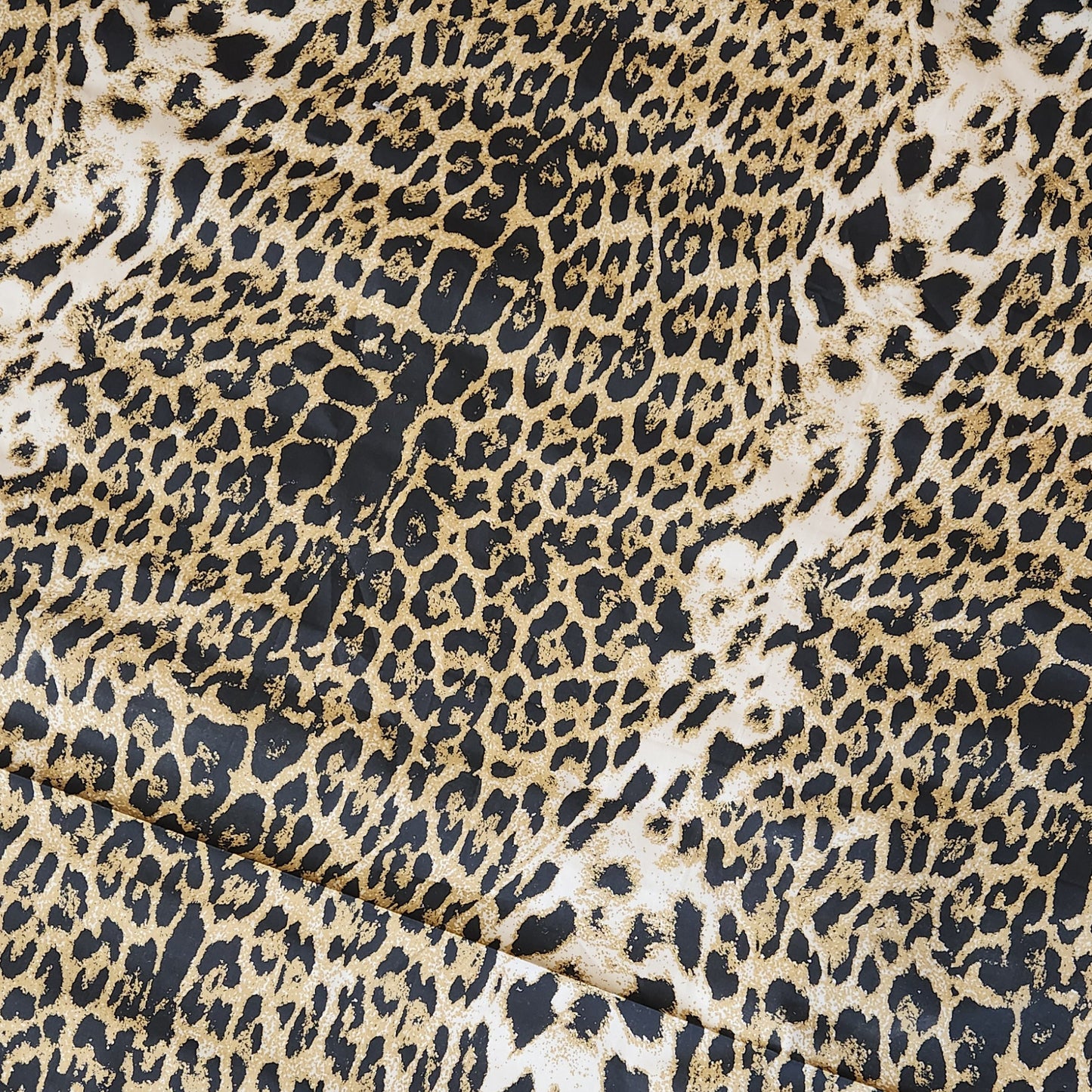 Shadow leopard stretch Cotton lawn