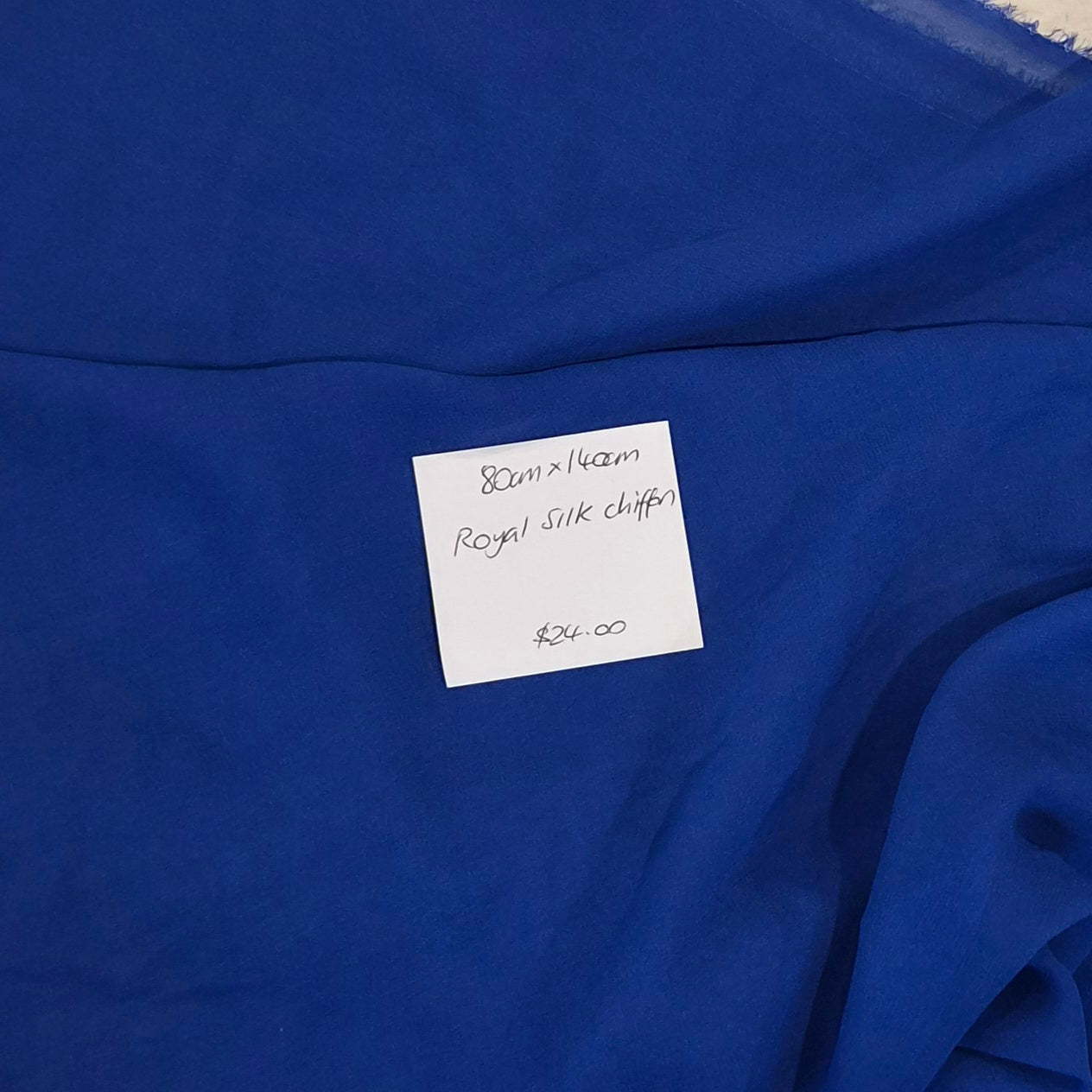 80cm Royal silk chiffon