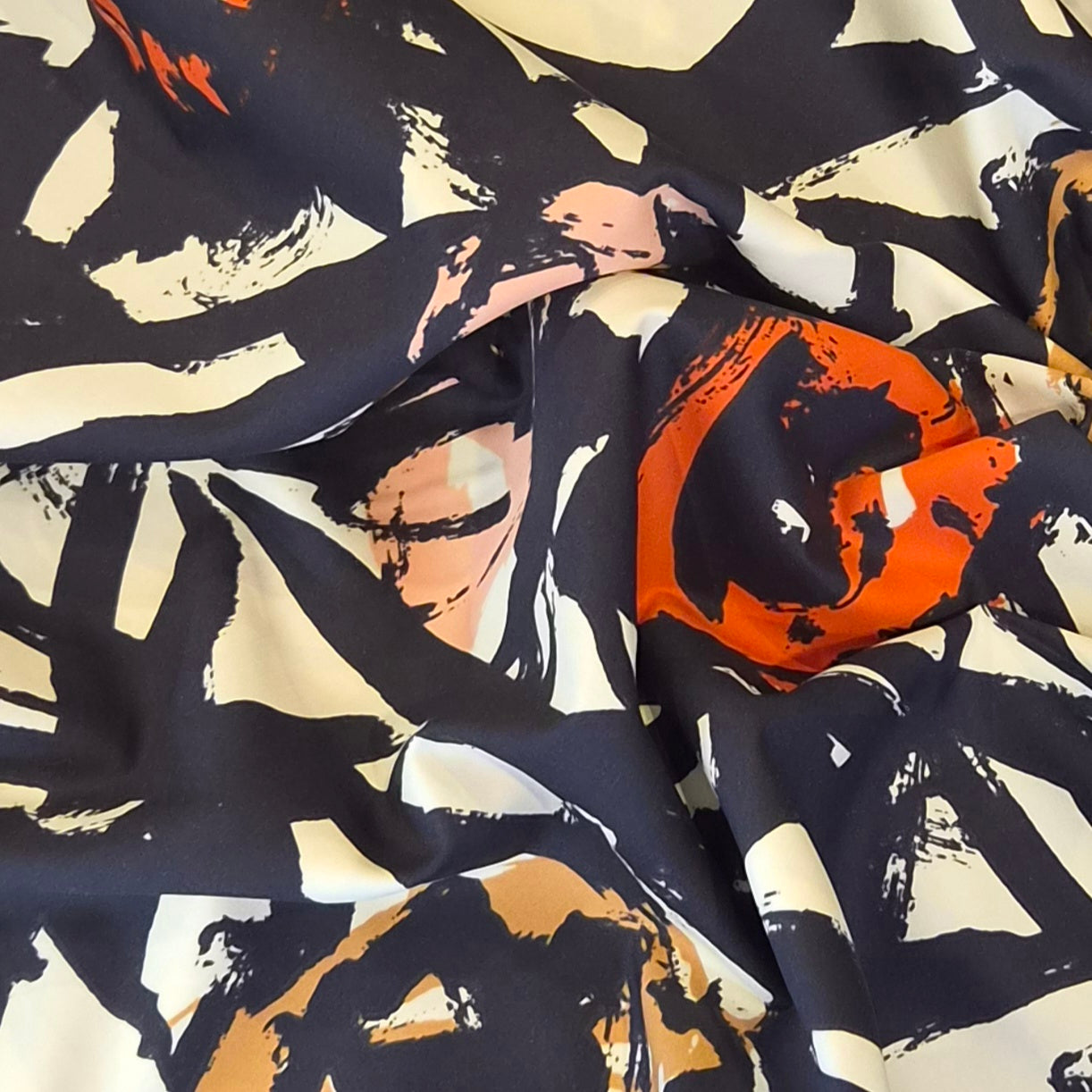 Painterly strokes shirting