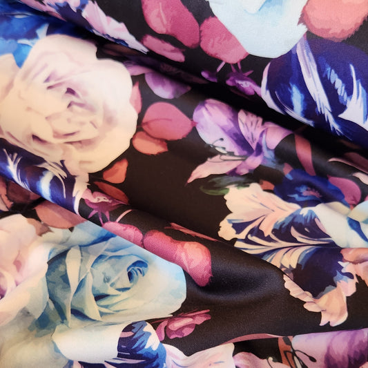 Vivid floral arrangement Suiting