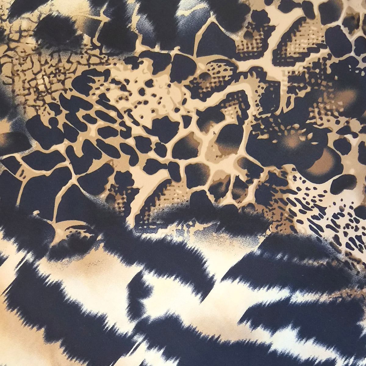 Blue wild jersey knit