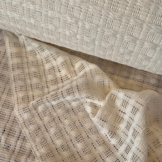 Sophia textured check mesh