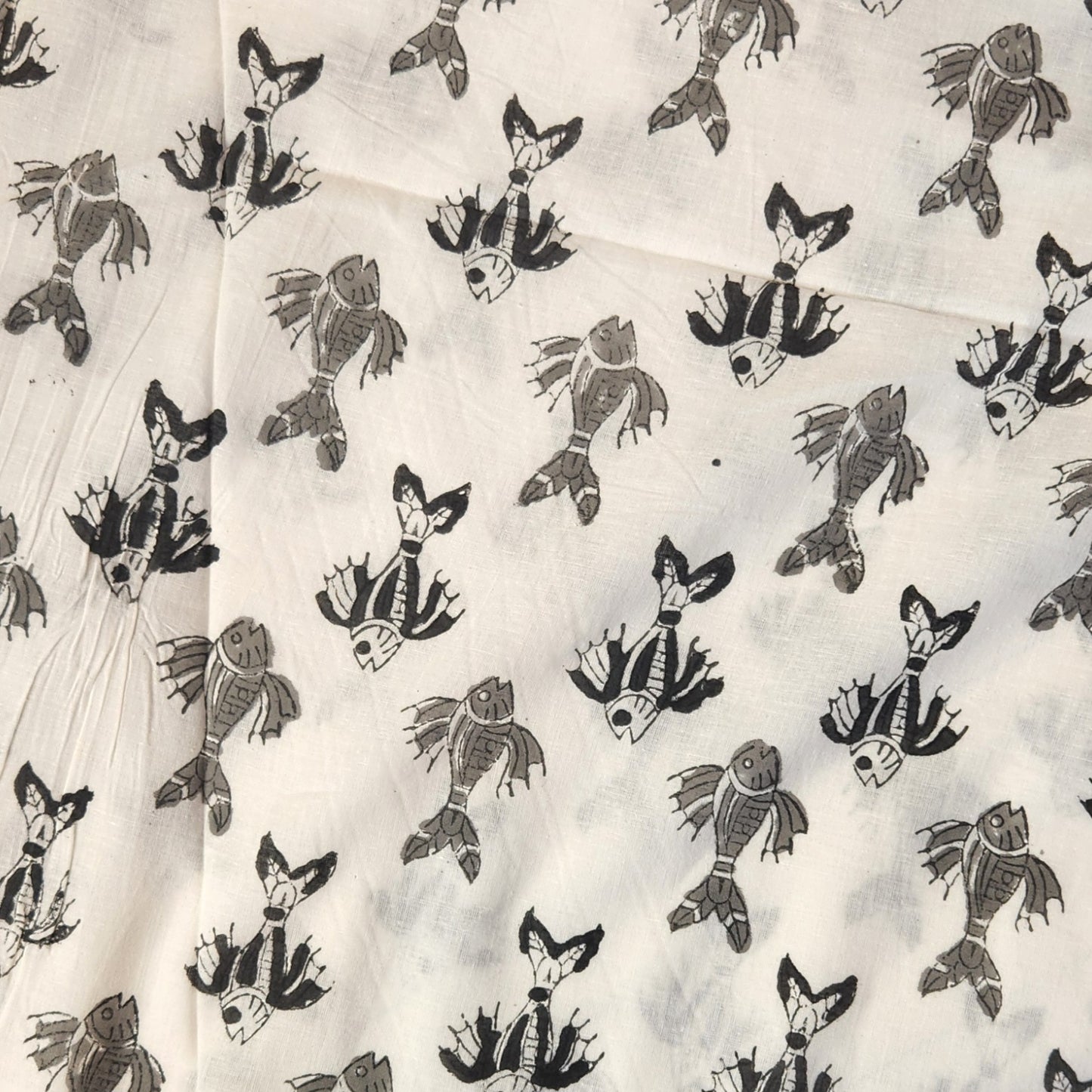 Yavi block print cotton voile