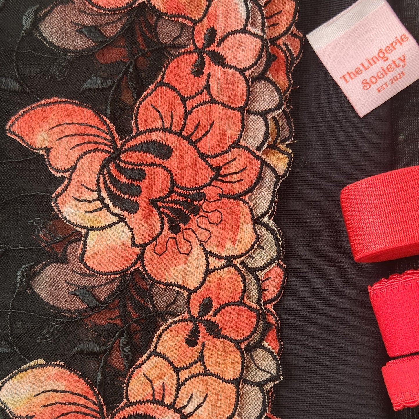 Flame flower Wired Bra Kit Large