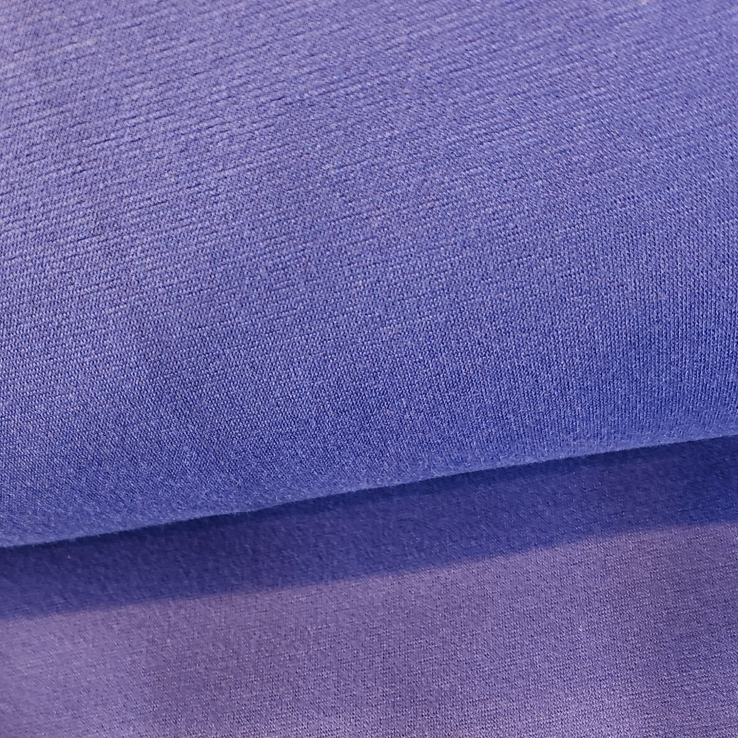 Cobalt blue mesh bonded ponte