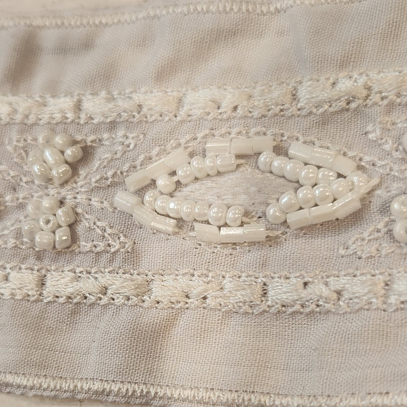 Ashley beaded insertion trim