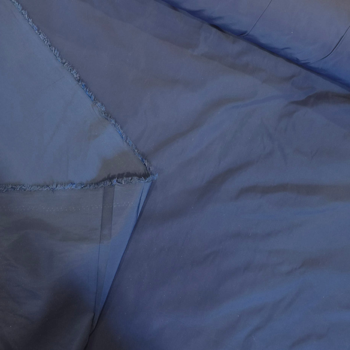 Dark teal taffeta