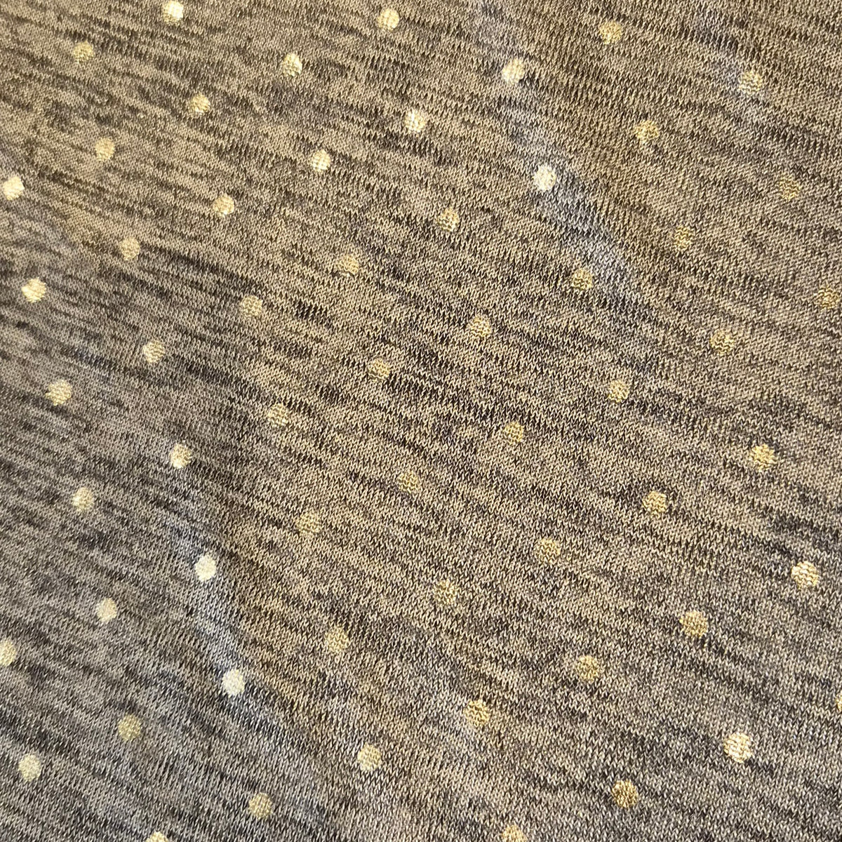 Gold spots lurex jersey knit