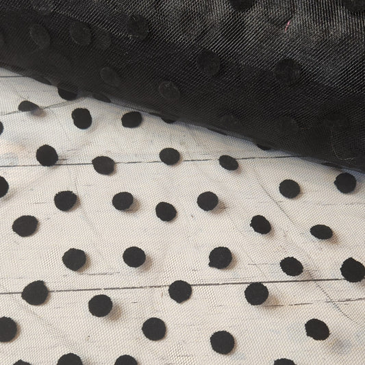 Polka dot tulle