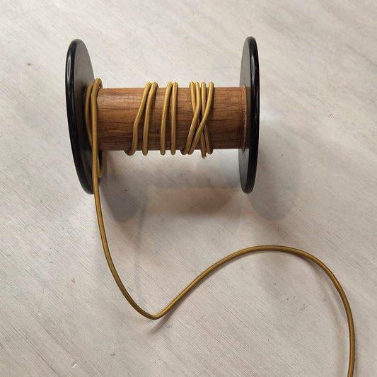 Mustard 3mm Corded Elastic