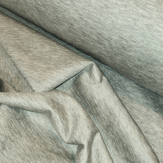 Marle grey bonded double knit