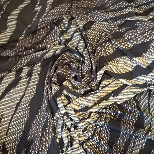 Squiggly bark jersey knit