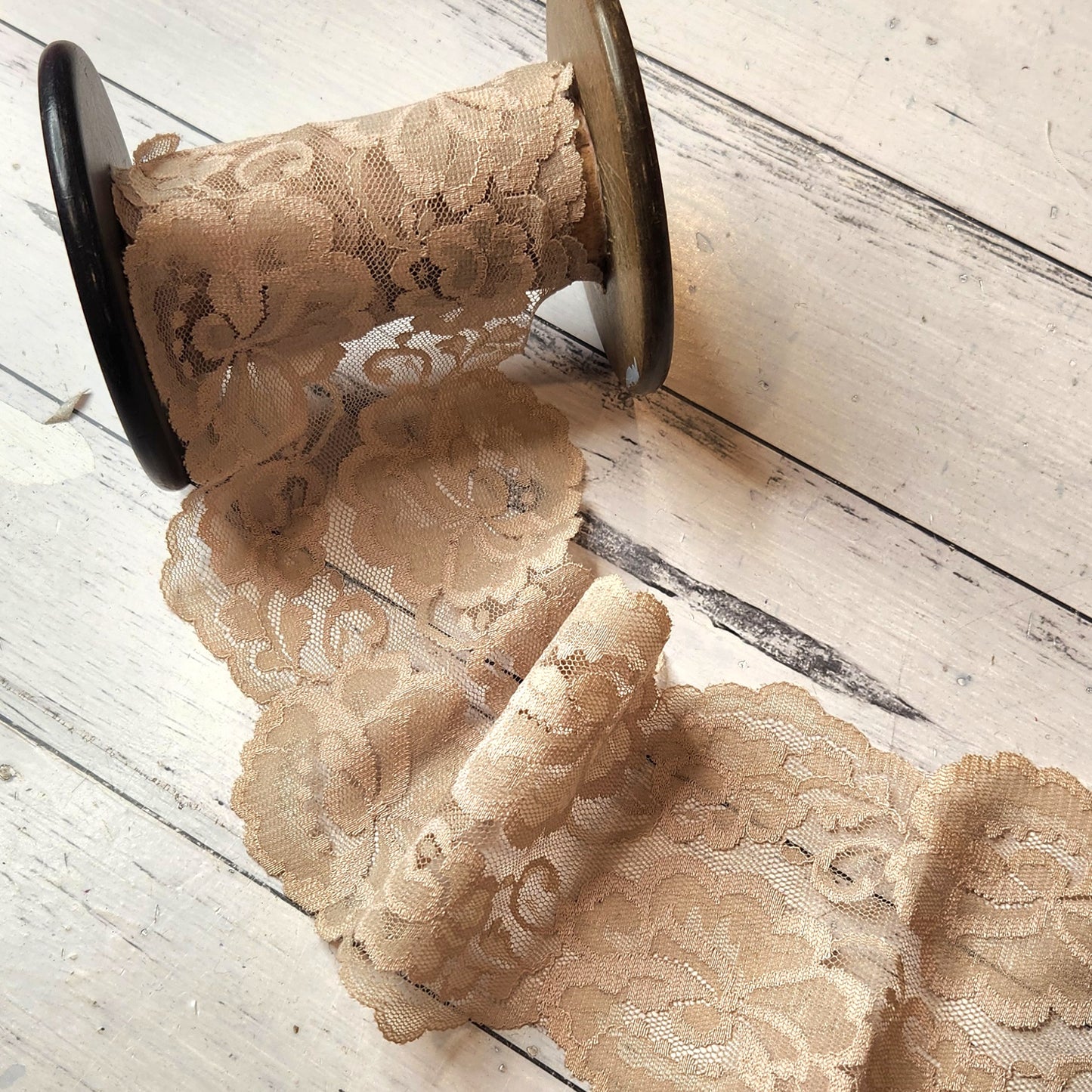 Floral bower vintage lace
