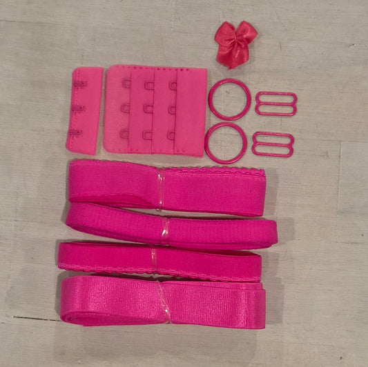 pink crush wired bra trim kit