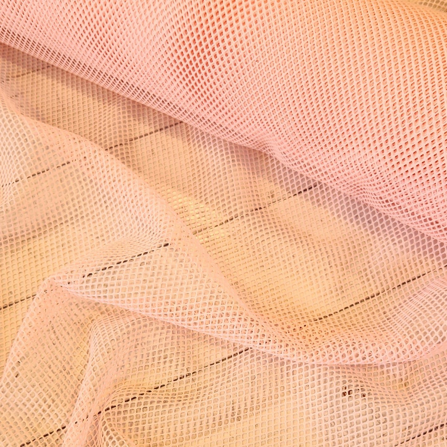Maybel pink Stretch Mesh