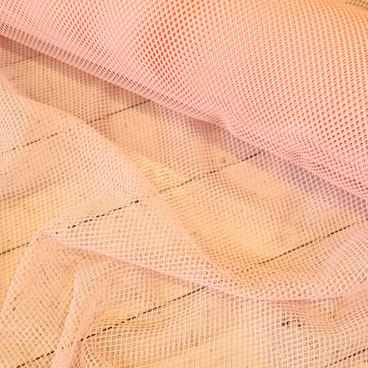 Maybel pink Stretch Mesh