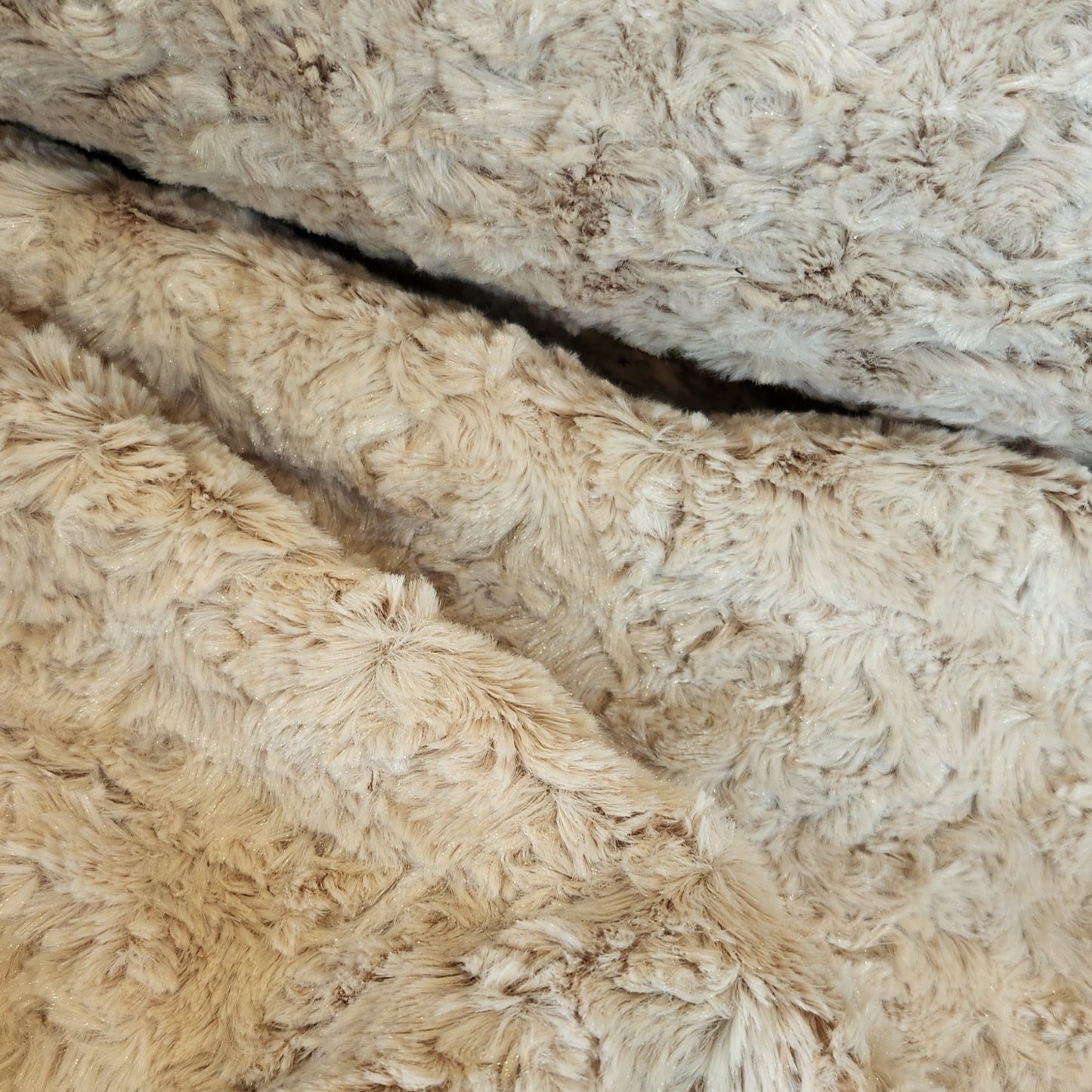 Daisy faux fur backed suede