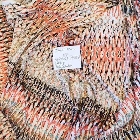 90cm Abstract pattern jersey
