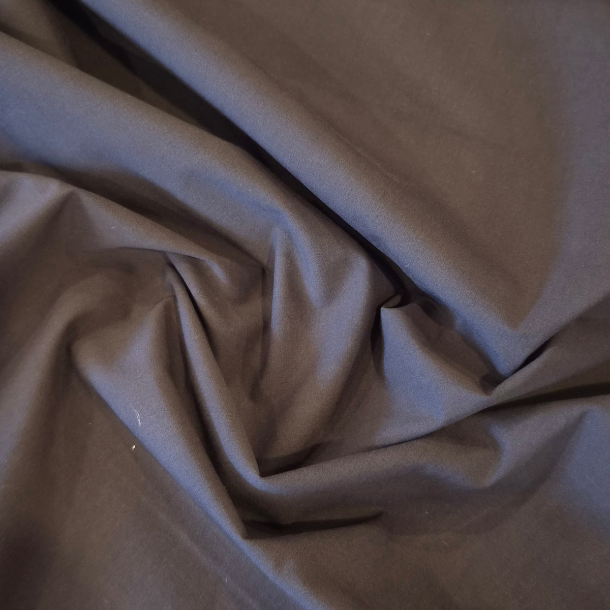 Navy stretch cotton