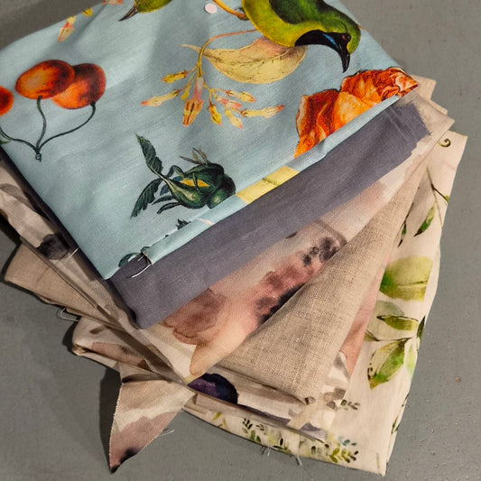 57. 6 pieces assorted linen