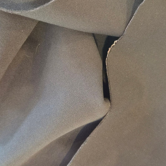80cm Black bonded knit
