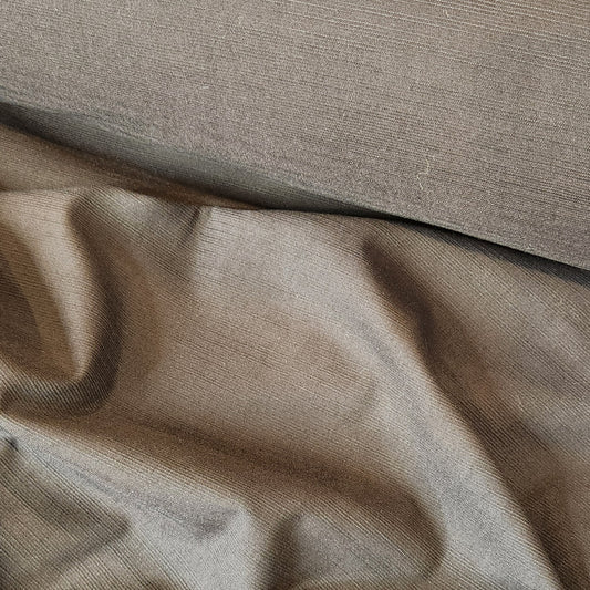 Black slub stretch cotton *watermarked