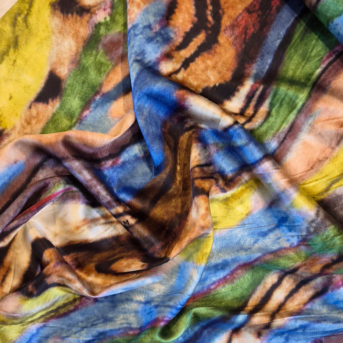Missoni Morning shimmer silk satin