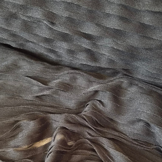 Black flutter knit