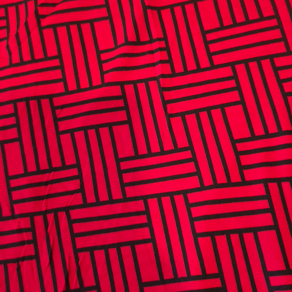 Basket weave jersey knit