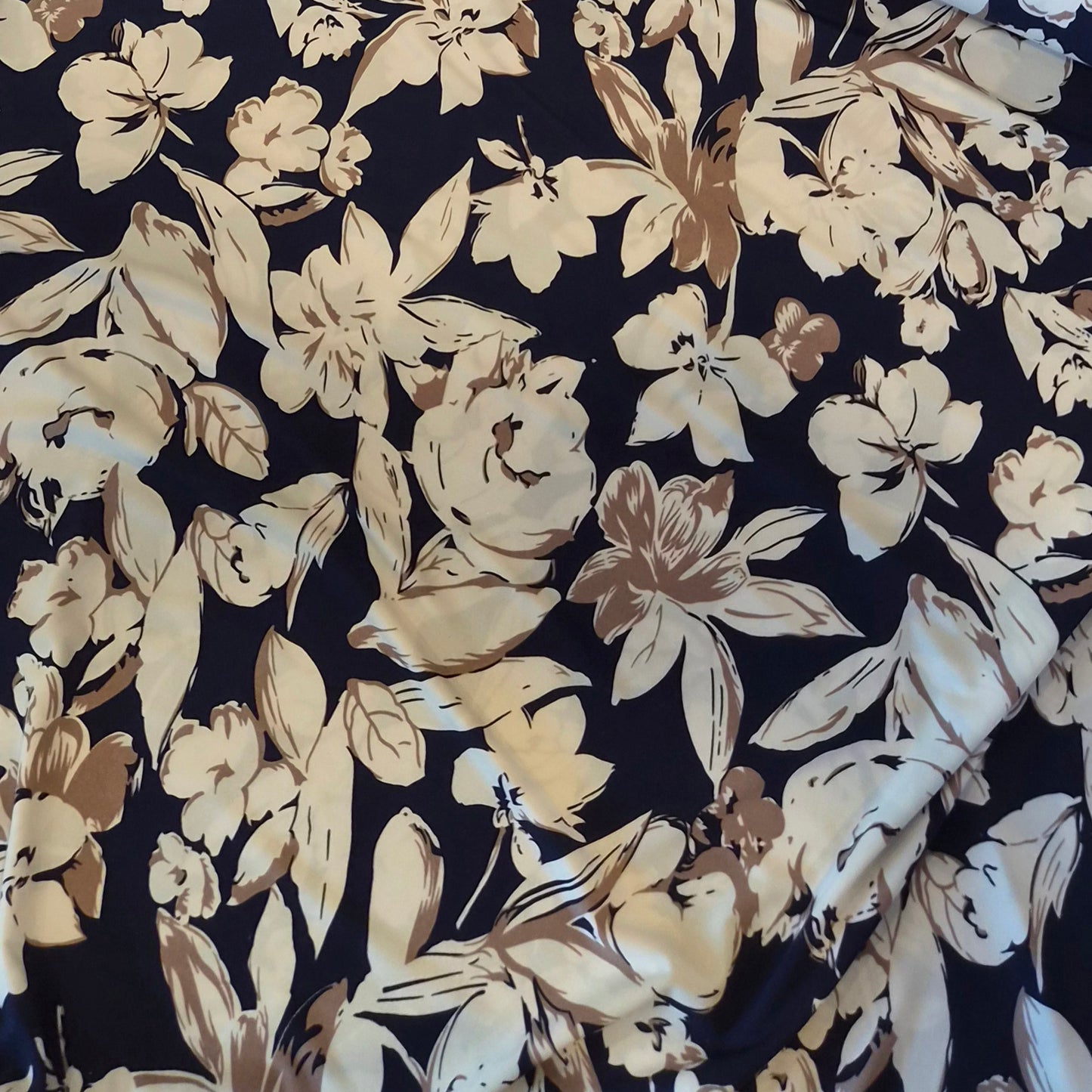 Navy mocha Milan Jersey