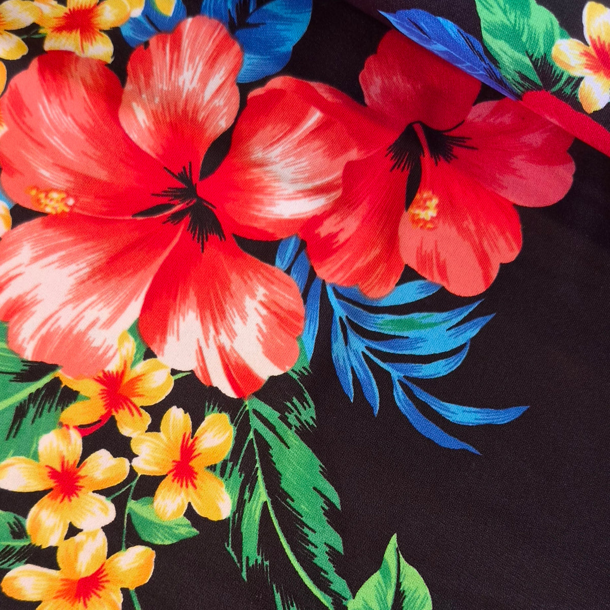 Hawaiian holiday jersey knit