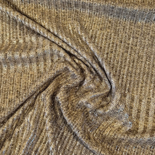 Goldie ribbed lurex jersey knit